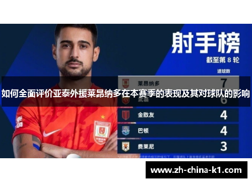 如何全面评价亚泰外援莱昂纳多在本赛季的表现及其对球队的影响